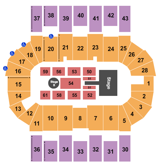 Scotiabank Centre Corey Hart Seating Chart