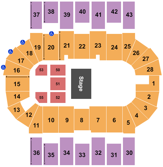 Scotiabank Centre (formerly Halifax Metro Centre) Seating Chart