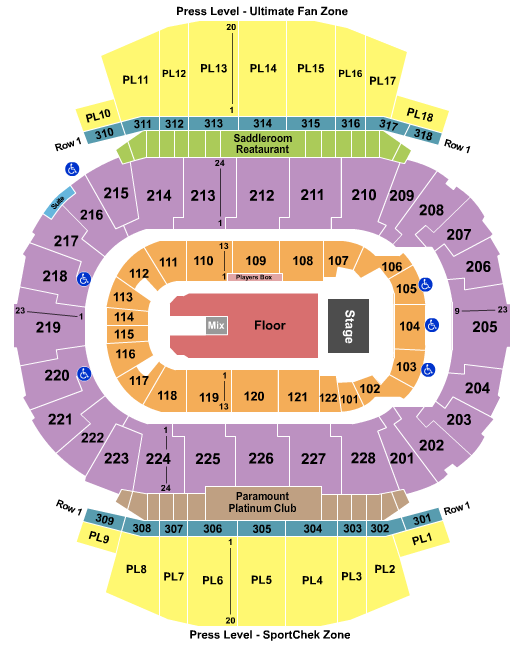 Pitbull Calgary Concert Tickets Scotiabank Saddledome