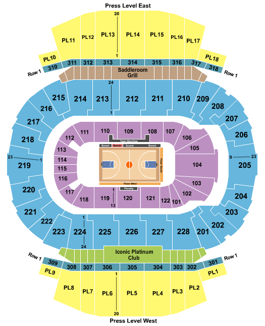 Scotiabank Saddledome Harlem Globetrotters Seating Chart