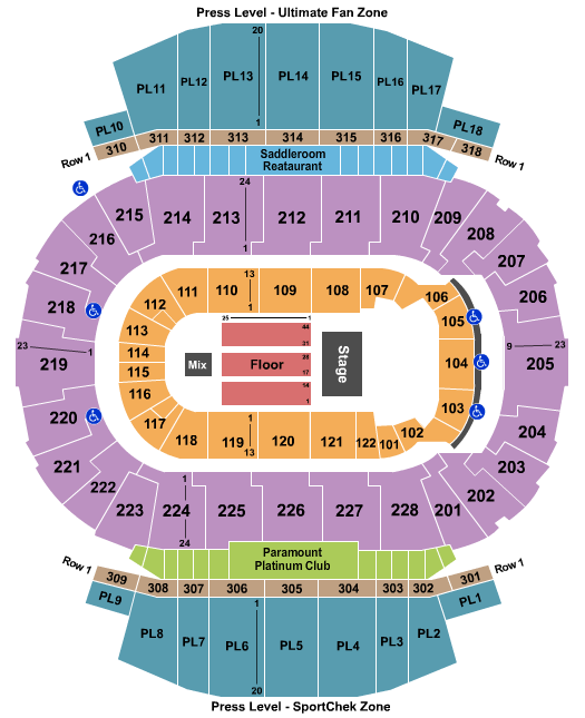 Scotiabank Saddledome Tickets & Seating Chart Event Tickets Center