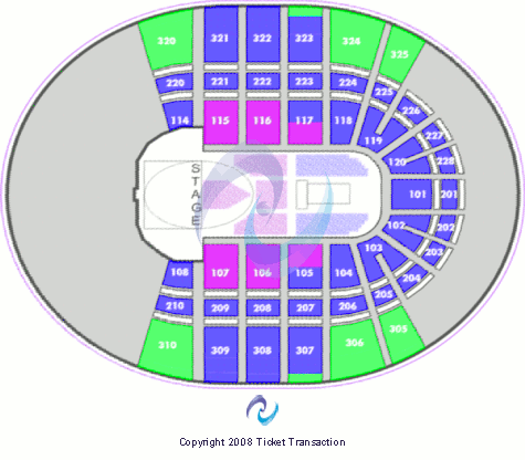 Canadian Tire Centre Il Divo Seating Chart