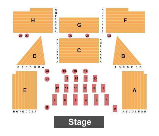 Scottish Rite Masonic Center - Tampa Seating Chart