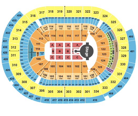 Enterprise Center Blake Shelton Seating Chart