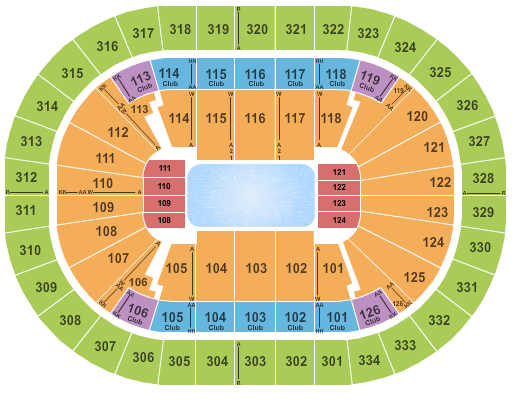 Enterprise Center Disney on Ice 2 Seating Chart