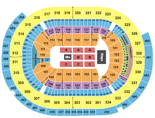 Enterprise Center Eagles Seating Chart