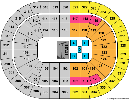Enterprise Center Maxwell Seating Chart