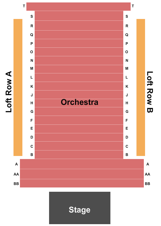 Segerstrom Center For The Arts - Samueli Theater Concert Seating Chart
