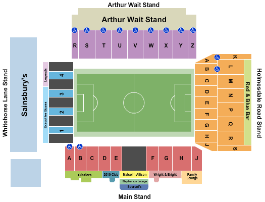 Selhurst Park Soccer Seating Chart