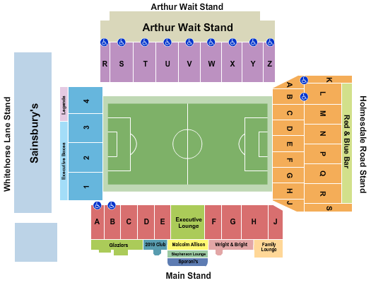 Selhurst Park Soccer Seating Chart