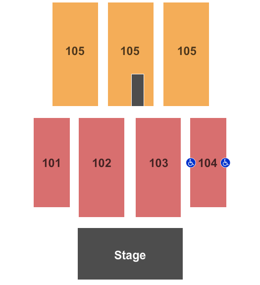 Seminole Casino Coconut Creek End Stage Seating Chart
