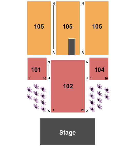 Seminole Casino Coconut Creek Endstag Tables Seating Chart