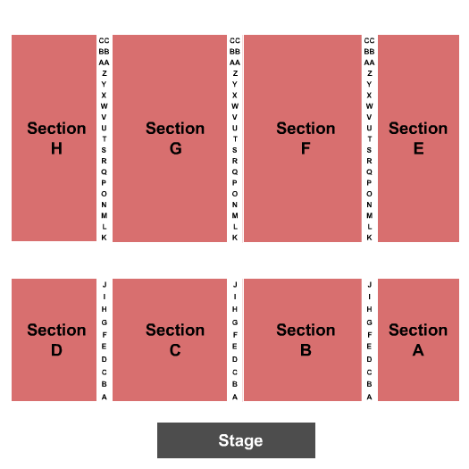 Seven Feathers Hotel & Casino Seating Chart