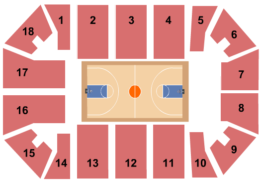 Sevier Valley Center Basketball Seating Chart