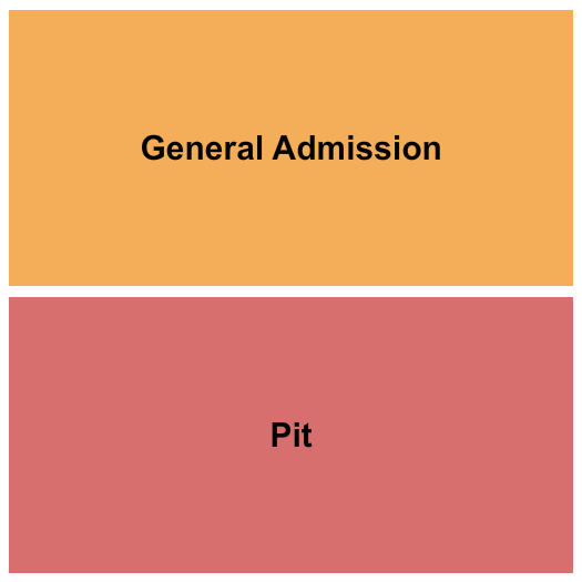 Sharon Jones Amphitheater Pit & GA Seating Chart