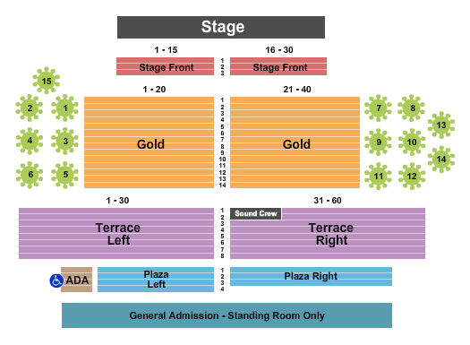 Shawnee Bluff Winery Endstage Seating Chart