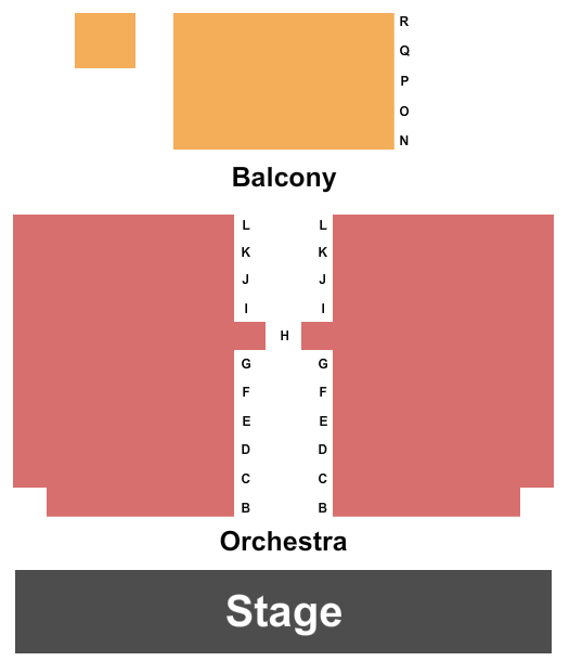 Shawnee Playhouse Endstage Seating Chart