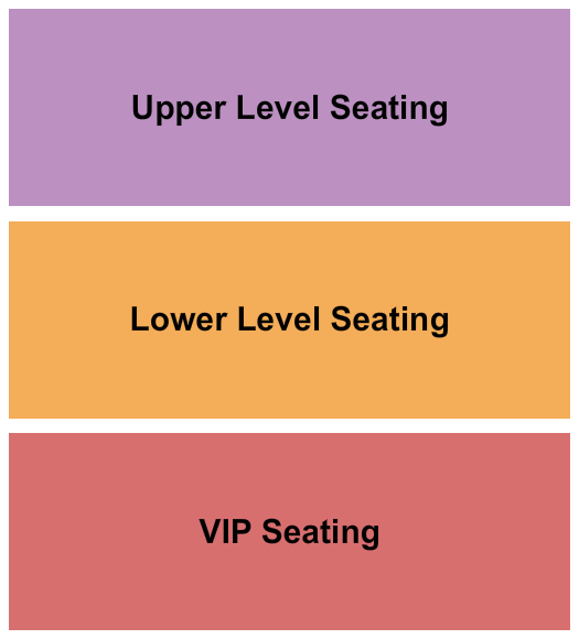 Shea Theater - MA GA By Level Seating Chart