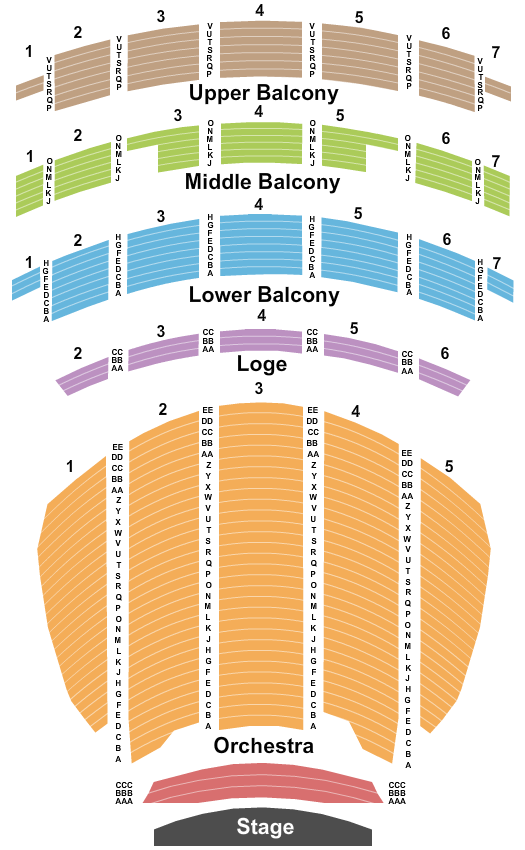 Kevin Hart Sheas Performing Arts Center Seating Chart