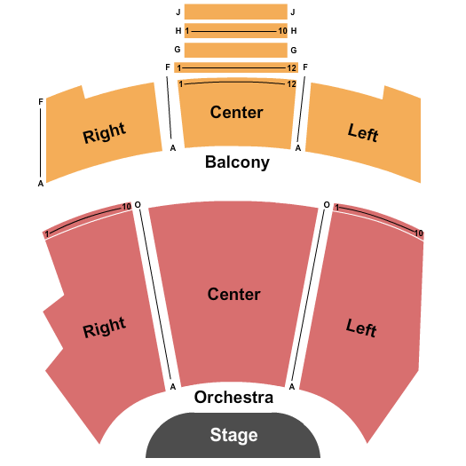 Boettcher Concert Hall Seating Chart Elcho Table