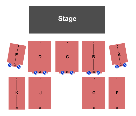 Sherman Summer Stage At Mount Airy Casino  Seating Chart