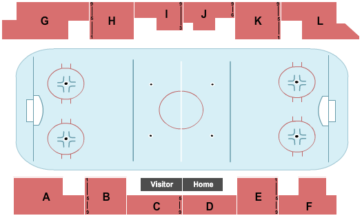 Sherwood Park Arena Hockey Seating Chart