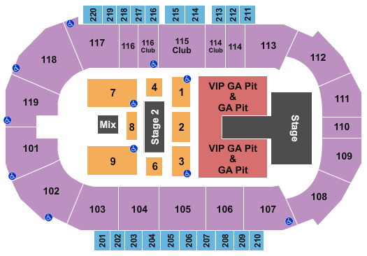 Show Me Center Hillsong United Seating Chart