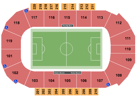 Showare Center Soccer Seating Chart