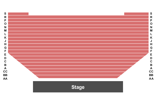 Citadel Theatre - Shoctor Theatre Seating Map