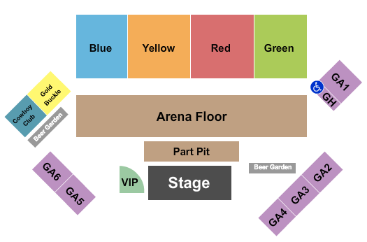 Shouse Arena At Twin Falls County Fair Seating Chart