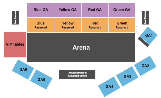 Shouse Arena At Twin Falls County Fair Rodeo Seating Chart