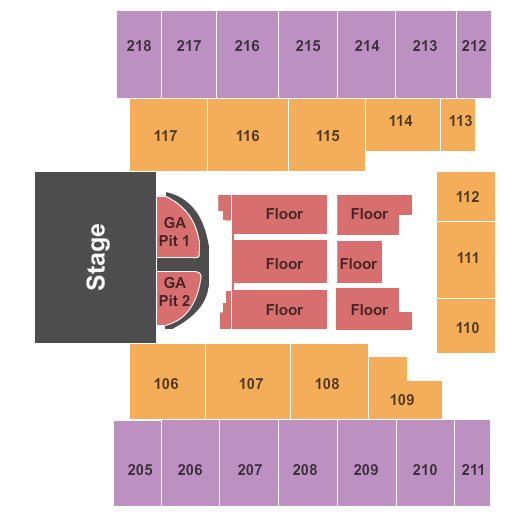Show Me Center Brad Paisley Seating Chart