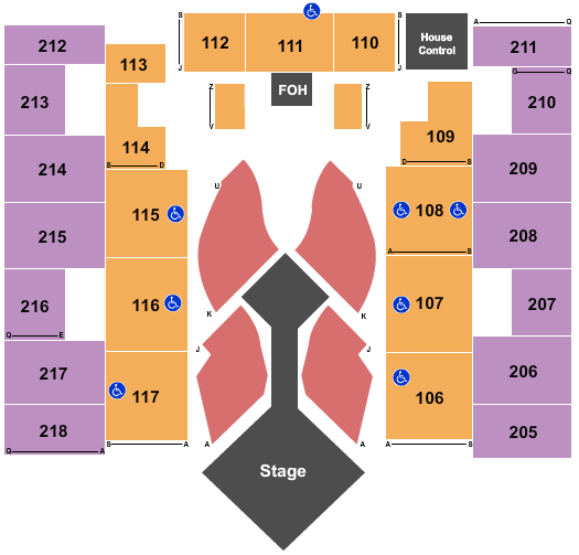 Show Me Center Casting Crowns Seating Chart