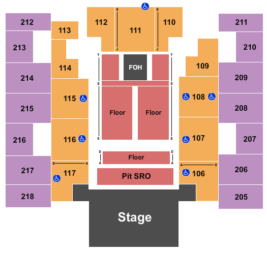 Show Me Center Chris Young Seating Chart