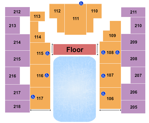 Show Me Center Disney On Ice Seating Chart