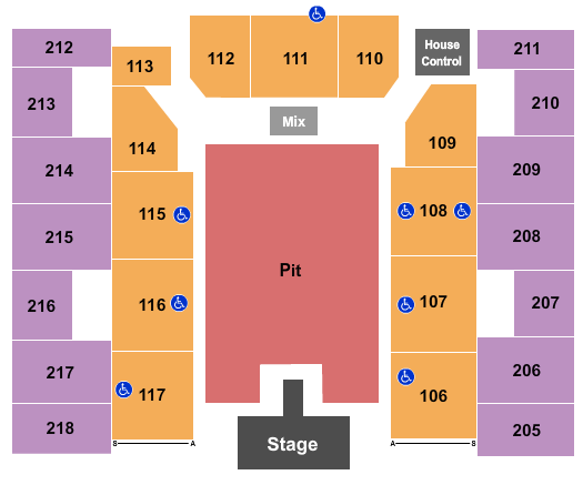 Show Me Center Koe Wetzel Seating Chart