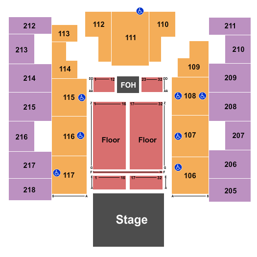 Show Me Center Newsboys Seating Chart