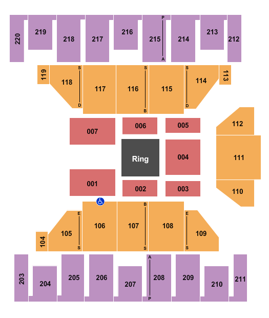 Show Me Center Wrestling Seating Chart