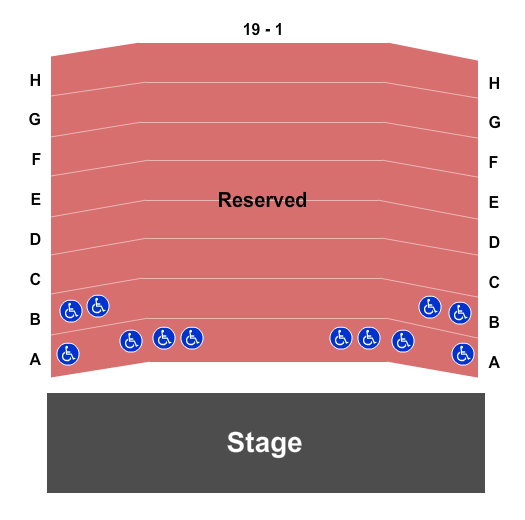 Showtime Stage Endstage Seating Chart