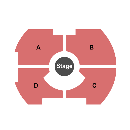 Shrine Auditorium - Los Angeles On stage Seating Chart