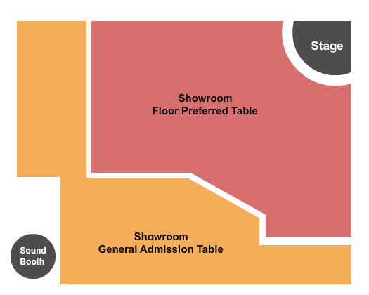 Sam Tallent Side Splitters Comedy Club Seating Chart