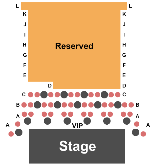 Side Splitters at The Grove Endstage Seating Chart