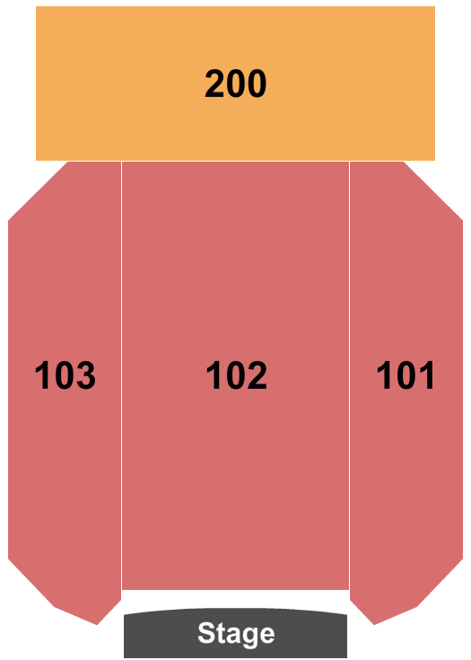 Silver Creek Event Center At Four Winds Endstage-4 Seating Chart