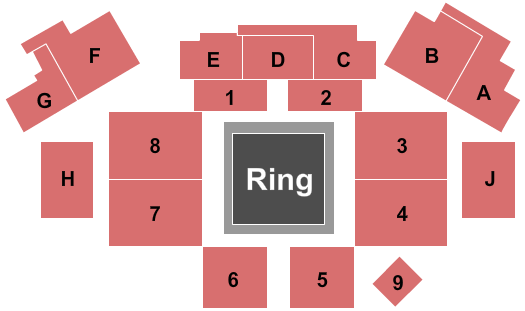 Silver Legacy Casino MMA Seating Chart