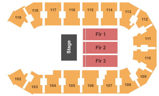 Silverstein Eye Centers Arena Independence Mo Seating Chart