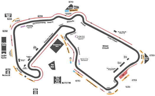 Silverstone Circuit Racing Seating Chart