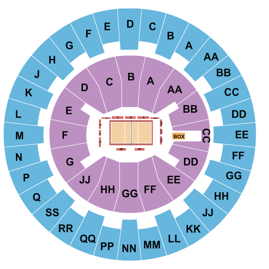 Bankoh Arena at Stan Sheriff Center venue and seating information