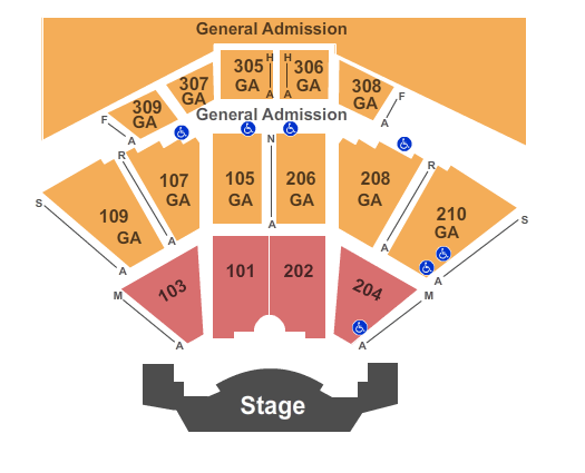 Summer Concerts at Simsbury Meadows Solstice Music Festival_Upper GA Seating Chart