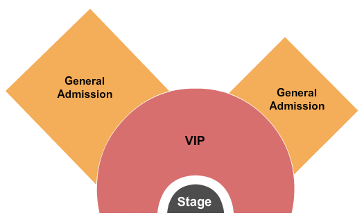 Sin City at Planet Hollywood Resort & Casino Endstage GA VIP Seating Chart