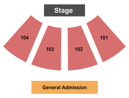Sinclair Community College - Centerville Regional Center End Stage Seating Chart